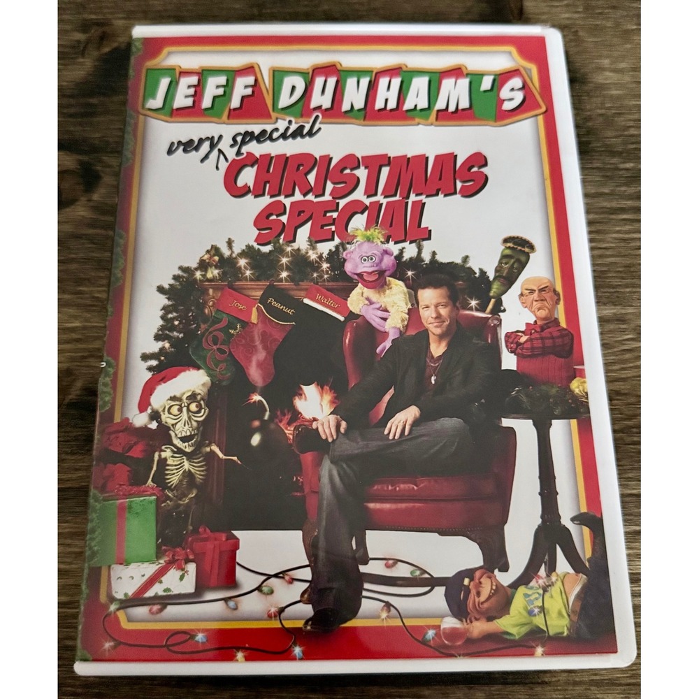 Jeff Dunham Very Special Christmas Special DVD Excellent Comedy Holiday Puppet